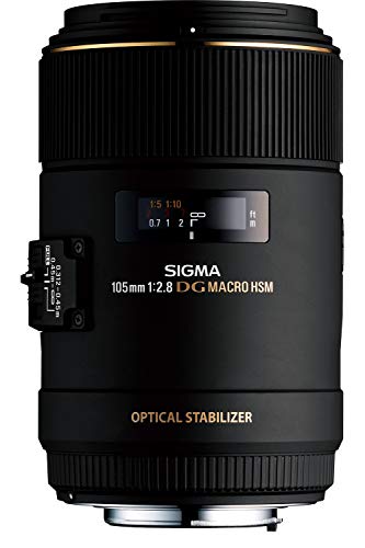 Sigma 105mm F2,8 EX Makro DG OS HSM-Objektiv für Canon EF Objektivbajonett von Sigma