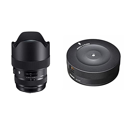 Sigma 14-24mm F2,8 DG HSM Art Objektiv für Nikon Objektivbajonett & Sigma USB-Dock für Canon Objektivbajonett von Sigma