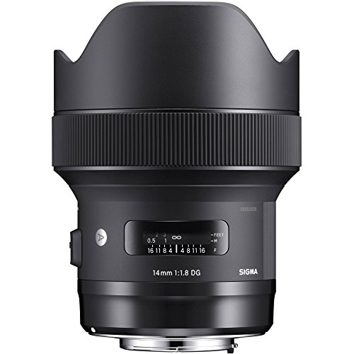 Sigma 14mm F1,8 DG HSM Art Objektiv für Nikon F Objektivbajonett von Sigma