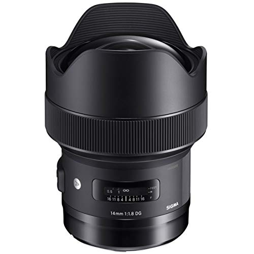 Sigma 14mm F1,8 DG HSM Art Objektiv für SIGMA SD/DP Kameras mit SIGMA SA Mount Objektivbajonett von Sigma