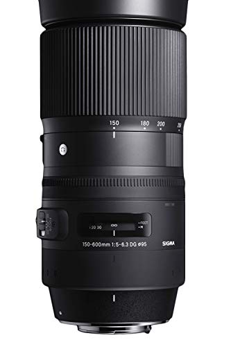 Sigma 150-600mm F5,0-6,3 DG OS HSM Contemporary Objektiv für Canon EF Objektivbajonett von Sigma