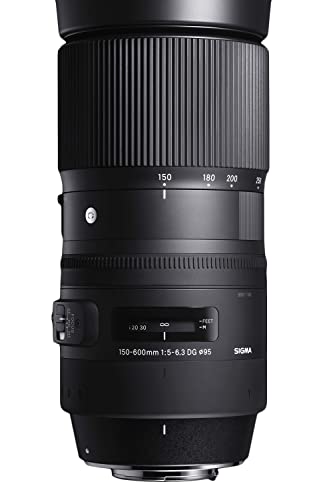 Sigma 150-600mm F5,0-6,3 DG OS HSM Contemporary Objektiv für Nikon F Objektivbajonett von Sigma