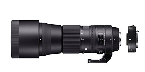 Sigma 150–600mm F5–6.3 DG OS HSM Contemporary mit TC-1401 Konverter-Kit für Canon EF Mount von Sigma