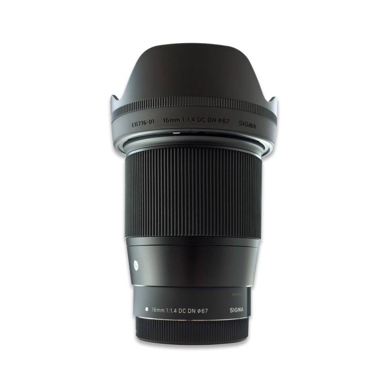 Sigma 16 mm F 1.4 DC DN Wechsel-Objektiv für Canon EF-M schwarz von Sigma