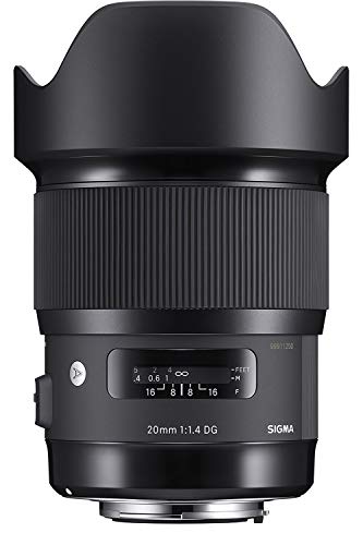 Sigma 20mm F1,4 DG HSM Art Objektiv für Canon EF Objektivbajonett von Sigma