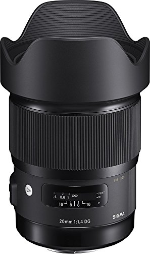 Sigma 20mm F1,4 DG HSM Art Objektiv für Nikon F Objektivbajonett von Sigma