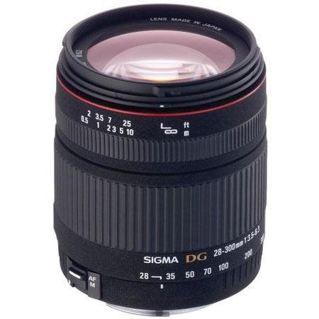 Sigma 28-300/3,5-6,3 DG/Macro/ASP./IF Brennweite einschliesslich 75 mm - Vario Zoom Objektiv Sigma 28-300/3,5-6,3 DG/Macro/ASP./IF Brennweite einschliesslich 75 mm - Vario Zoom Objektiv von Sigma