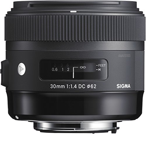 Sigma 30mm F1,4 DC HSM Art Objektiv für Canon EF Objektivbajonett von Sigma