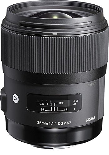 Sigma 35mm F1,4 DG HSM Art Objektiv für Nikon F Objektivbajonett von Sigma