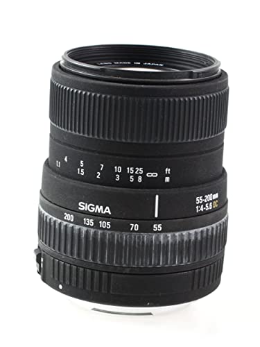 Sigma 55-200/4-5,6 DC digital Objektiv EF(-S) für Canon von Sigma
