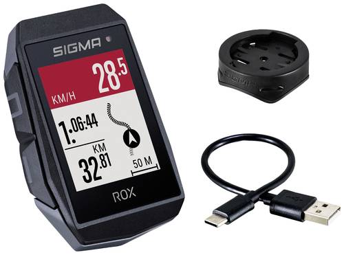 Sigma ROX 11.1 EVO Fahrrad-Navi Fahrrad GPS, GLONASS, spritzwassergeschützt von Sigma