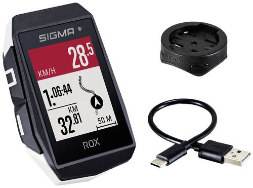 Sigma ROX 11.1 EVO Fahrrad-Navi Fahrrad GPS, GLONASS, spritzwassergeschützt von Sigma