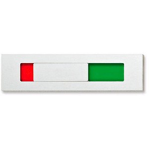 SignSystems® Türschild Metall silber 15,0 x 4,0 cm von SignSystems®