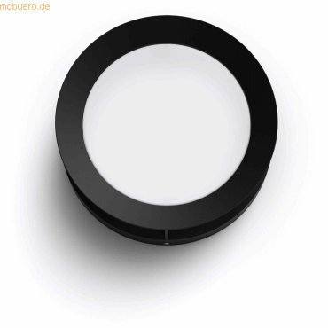 Signify Philips Actea LED Wandleuchte 1x12W Schwarz Signify Philips Actea LED Wandleuchte 1x12W Schwarz von Signify