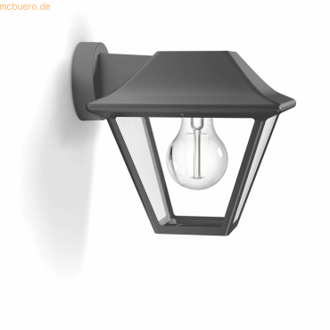 Signify Philips Alpenglow Wandleuchte exkl. LM anthrazit Signify Philips Alpenglow Wandleuchte exkl. LM anthrazit von Signify
