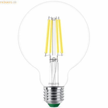 Signify Philips Classic LED-A-Label Lampe 60W E27 klar neutralws Globe von Signify