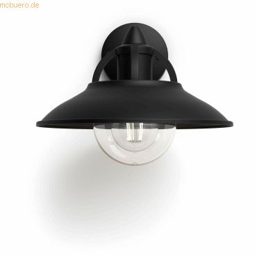 Signify Philips Cormorant Wandleuchte exkl LM 1x42W Schwarz- Signify Philips Cormorant Wandleuchte exkl LM 1x42W Schwarz- von Signify