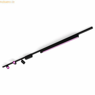 Signify Philips Hue Perifo Basis-Set Deckenl. 3 Spots+Lightbar sw. Signify Philips Hue Perifo Basis-Set Deckenl. 3 Spots+Lightbar sw. von Signify