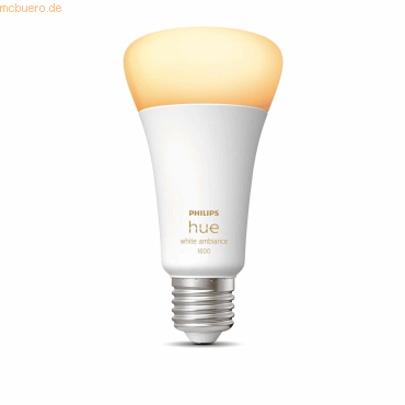 Signify Philips Hue White Ambiance E27 Einzelpack 1100lm 100W von Signify