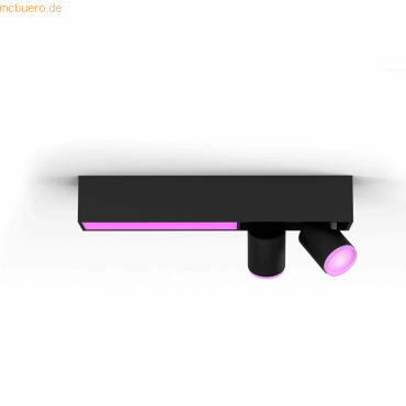 Signify Philips Hue White&Col. Amb. Centris Spot 2flg schwarz V2 von Signify