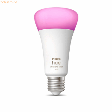 Signify Philips Hue White & Col. Amb. E27 Einzelpack 1100lm 100W von Signify