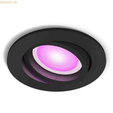 Signify Philips Hue White&Col. Amb.Centura Einbausp 1flg schw. 1x4.2W Signify Philips Hue White&Col. Amb.Centura Einbausp 1flg schw. 1x4.2W von Signify