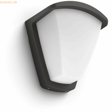Signify Philips Kiskadee Wandleuchte exkl LM 1x42W Anthrazit Signify Philips Kiskadee Wandleuchte exkl LM 1x42W Anthrazit von Signify