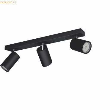 Signify Philips Kosipo Spot 3flg. exkl LM 3x5,5W Schwarz von Signify