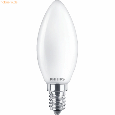 Signify Philips LED Classic WarmGlow B35 Kerzenlampe 40W E14 Matt dimm Signify Philips LED Classic WarmGlow B35 Kerzenlampe 40W E14 Matt dimm von Signify