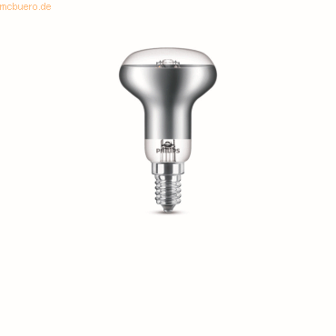 Signify Philips LED Reflektor 40W E14 Warmweiß 210lm Silber 2erPack Signify Philips LED Reflektor 40W E14 Warmweiß 210lm Silber 2erPack von Signify