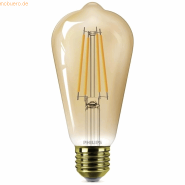 Signify Philips LED classic Dekolampe Gold 25W E27 warmweiß Edison Signify Philips LED classic Dekolampe Gold 25W E27 warmweiß Edison von Signify