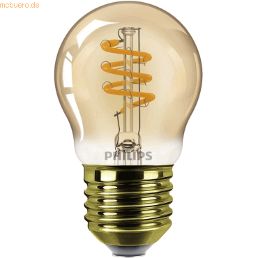 Signify Philips LED classic Dekolampe Gold 25W E27 warmweiß Tropf dim Signify Philips LED classic Dekolampe Gold 25W E27 warmweiß Tropf dim von Signify
