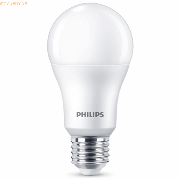 Signify Philips LED classic Lampe 100W E27 Warmweiß 1521lm matt 2er P von Signify