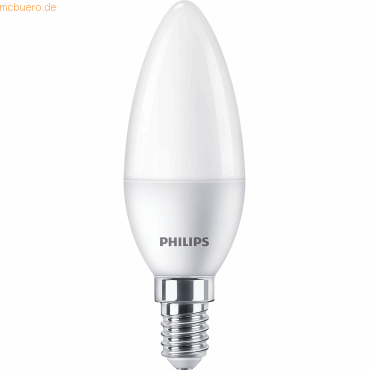 Signify Philips LED classic Lampe 25W E14 Kerze Warmw 250lm matt 3er P von Signify
