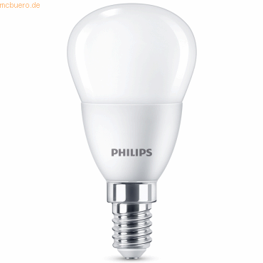 Signify Philips LED classic Lampe 40W E14 Tropfe Warmw 470lm matt 3erP von Signify