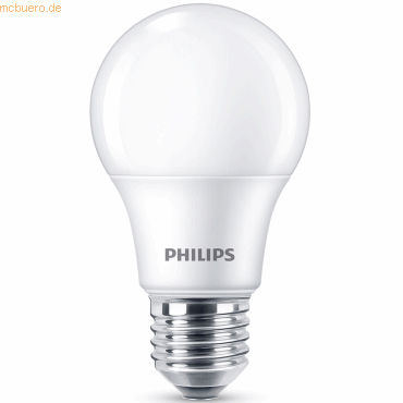 Signify Philips LED classic Lampe 60W E27 Warmweiß 806lm matt 6er P von Signify