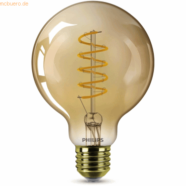 Signify Philips LED classic Vintage Globelampe 25W E27 Gold dimmb 1erP Signify Philips LED classic Vintage Globelampe 25W E27 Gold dimmb 1erP von Signify