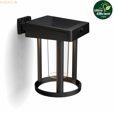 Signify Philips Outdoor A-Label Solar Camill Wandleuchte rund klar sw Signify Philips Outdoor A-Label Solar Camill Wandleuchte rund klar sw von Signify