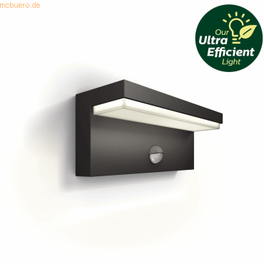 Signify Philips Outdoor A-Label Bustan Wand UE IR 3.8W 40K anth- Signify Philips Outdoor A-Label Bustan Wand UE IR 3.8W 40K anth- von Signify