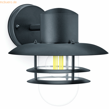 Signify Philips Outdoor Inyma Wandleuchte rund max 25W exkl LM schwarz von Signify