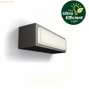 Signify Philips Outdoor A-Label Stratosphere Wand UE 3.8W 27K anth- von Signify