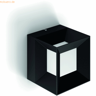 Signify Philips Parterre LED Wandleuchte 800lm Schwarz Signify Philips Parterre LED Wandleuchte 800lm Schwarz von Signify