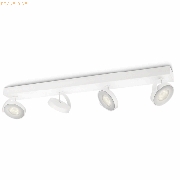 Signify Philips myLiving LED Spot Clockwork 4flg 2000lm Weiß von Signify