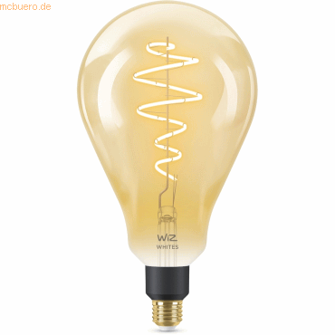 Signify WiZ Filament 40W E27 XL-Standardform Amber Einzelpack Signify WiZ Filament 40W E27 XL-Standardform Amber Einzelpack von Signify