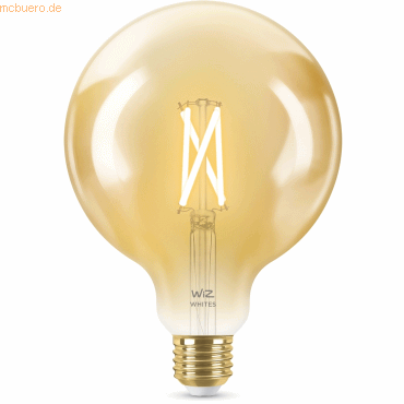 Signify WiZ Filament 50W E27 Globeform G125 Amber Einzelpack Signify WiZ Filament 50W E27 Globeform G125 Amber Einzelpack von Signify