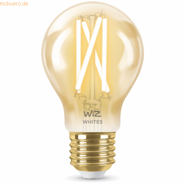 Signify WiZ Filament 50W E27 Standardform Amber Einzelpack von Signify