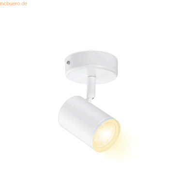Signify WiZ IMAGEO Spot Deckenleuchte Tunable White 1x5W Weiß. Signify WiZ IMAGEO Spot Deckenleuchte Tunable White 1x5W Weiß. von Signify