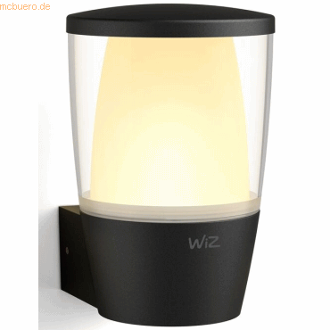 Signify WiZ Outdoor Tunable White&Color Elpas Wandleuchte 950lm Schwar von Signify
