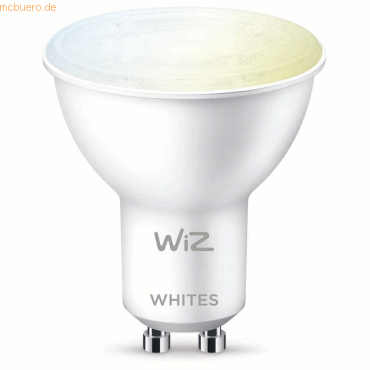 Signify WiZ White 50W GU10 Reflektor Tunable matt Doppelpack von Signify