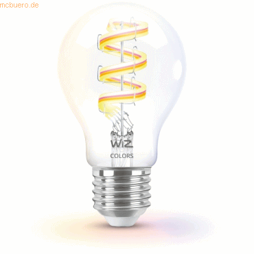 Signify WiZ White & Color 40W E27 A60 Standardform Tunable Einzelpack Signify WiZ White & Color 40W E27 A60 Standardform Tunable Einzelpack von Signify